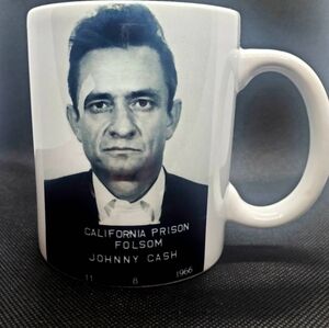 Johnny Cash Mug Shot Coffee Mug